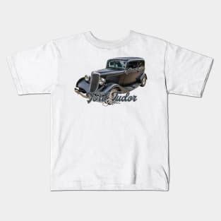 1934 Ford Tudor Sedan Kids T-Shirt